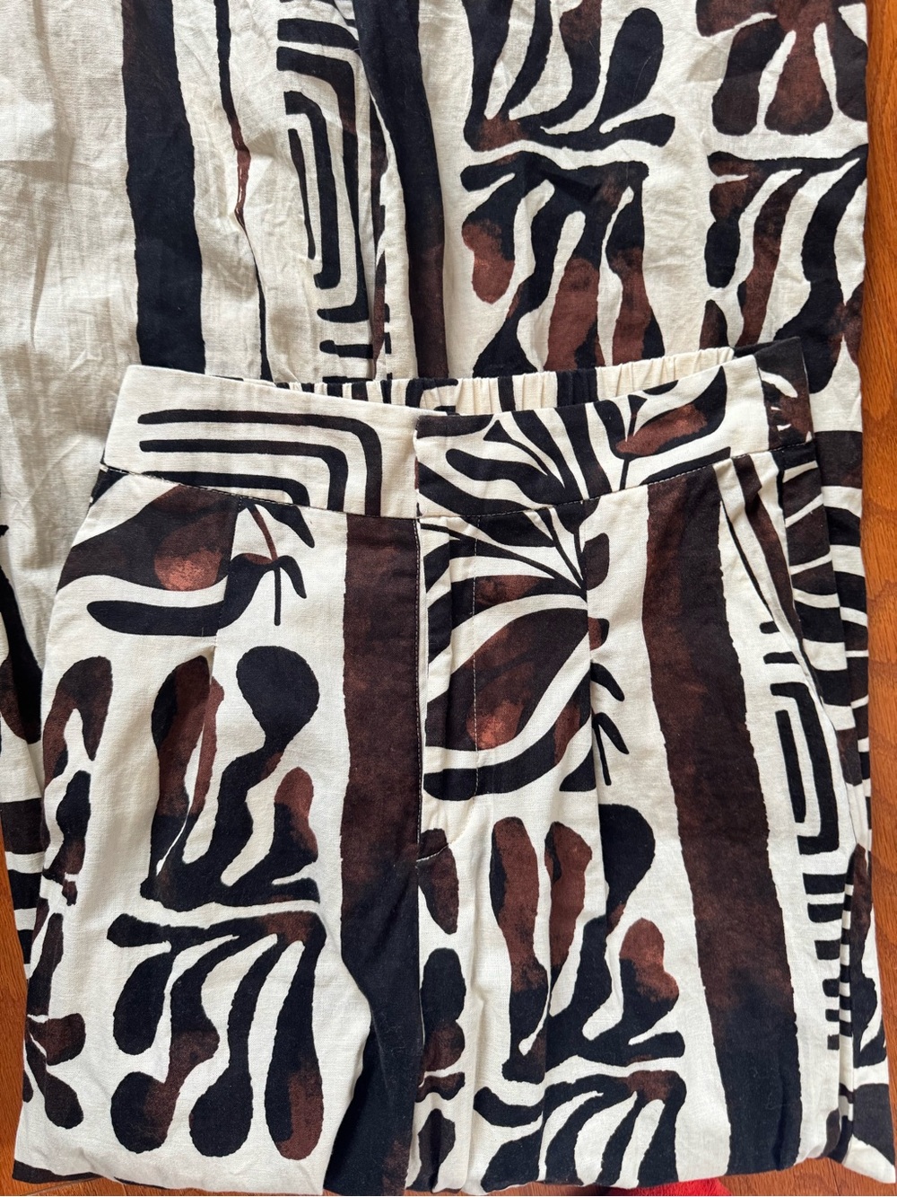 Mango Patterned Pants - Picture 6 of 11